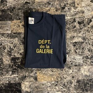 Black and yellow Gallery Dept Tee